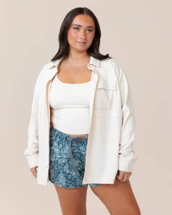 New Cloud Base Camp Button Up Outerwear|Tops