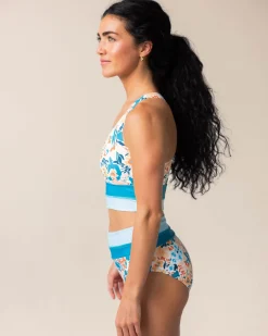 Best Cut Back Crop Swim Tops