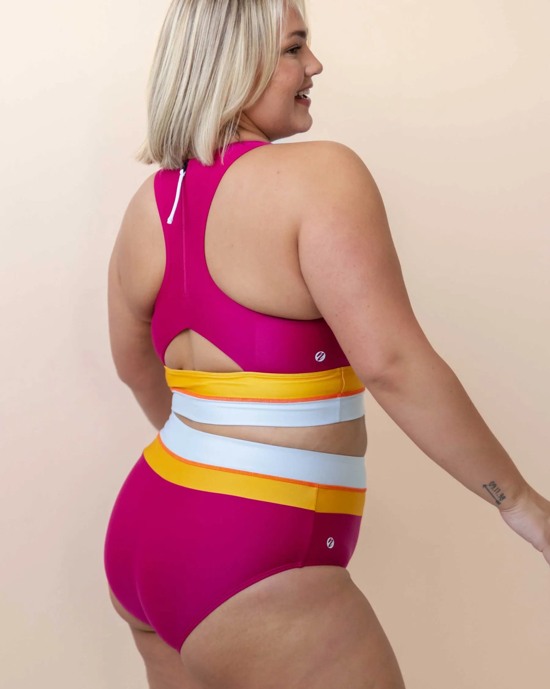 Discount Colorblock Bottom Swim Bottoms