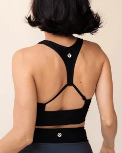 Clearance Black Point Break Crop Swim Tops