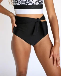 Discount Side Tie Bottom Swim Bottoms