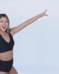 Discount Switch V Crop Swim Tops