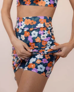 Outlet Ruched Swim Skirt Swim Bottoms