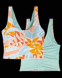 4 Way Reversible Midkini Swim Tops