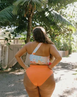 Best One Shoulder Crop Swim Tops