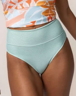 Clearance Reversible High Rise Bottom Swim Bottoms