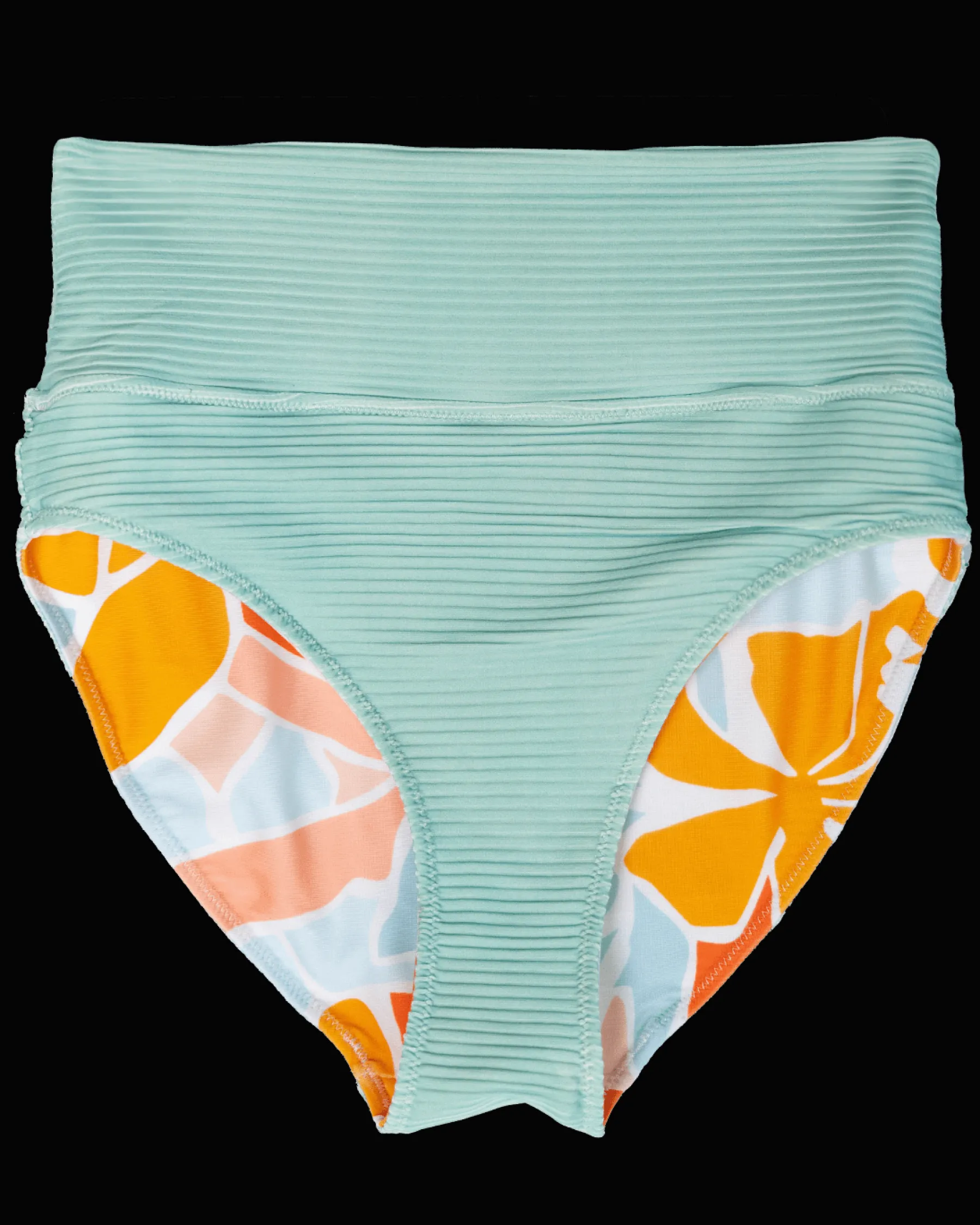 Clearance Reversible High Rise Bottom Swim Bottoms