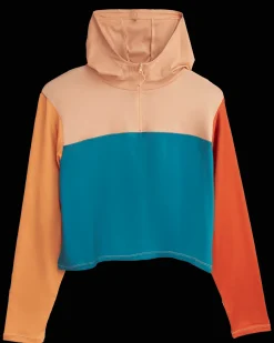 Discount Quarter Zip Sunshade Swim Tops