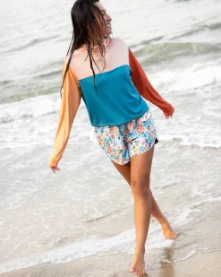 Discount Quarter Zip Sunshade Swim Tops