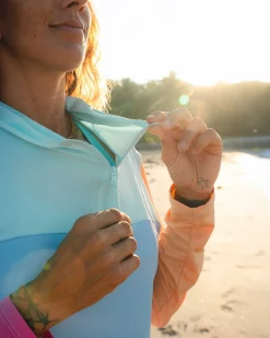 Clearance Quarter Zip Sunshade Sun Protection