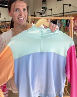 Clearance Quarter Zip Sunshade Sun Protection