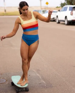 Clearance Core Crop Swim Tops