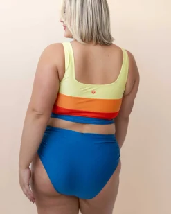 Clearance Core Crop Swim Tops