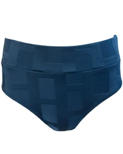 Coastal Squared Mid Rise Bottom Swim Bottoms
