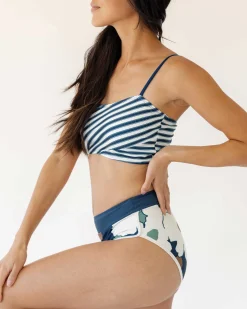 Sale Crossover Bralette Swim Tops