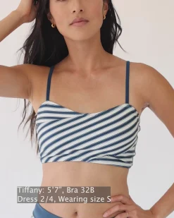 Sale Crossover Bralette Swim Tops