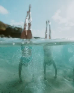 Clearance Retro Bottom Swim Bottoms