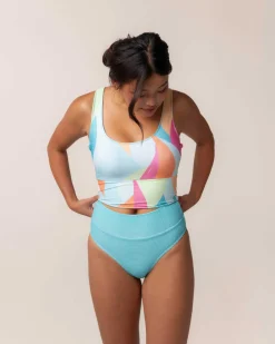 Best 4 Way Reversible Midkini Swim Tops