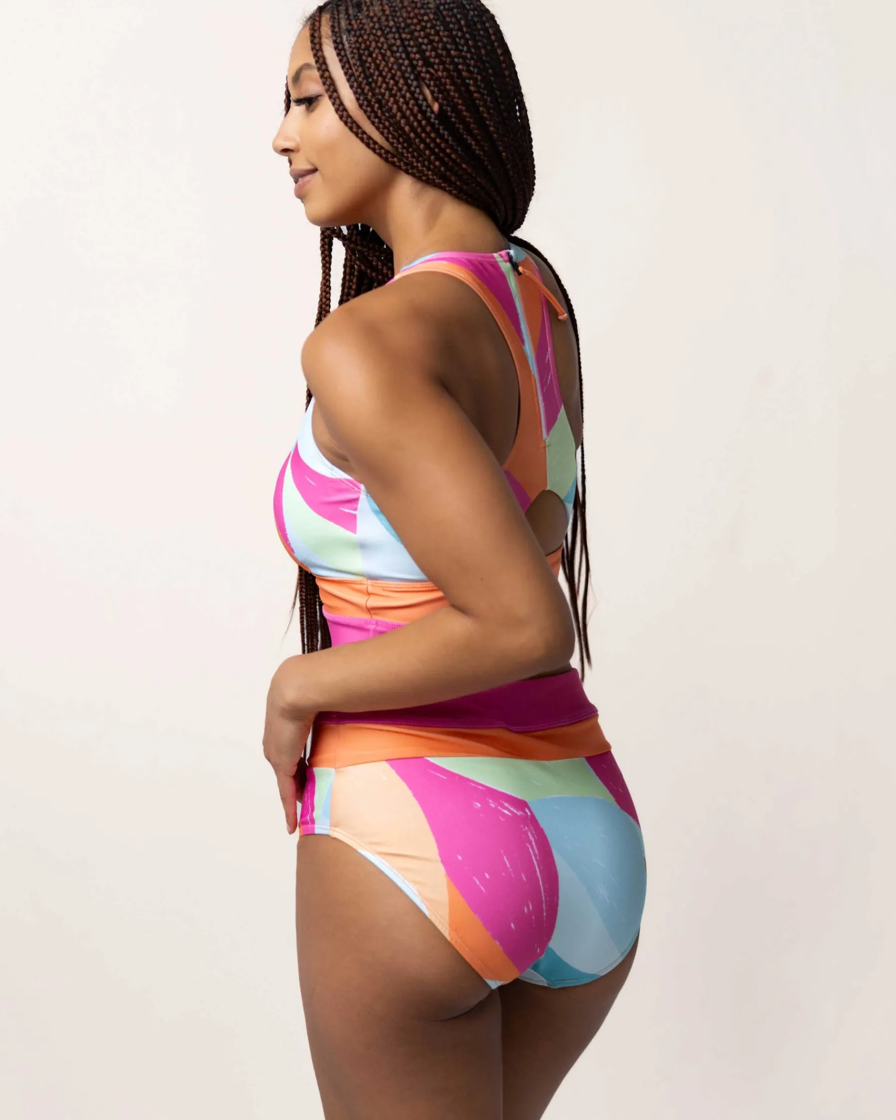 Best Colorblock Bottom Swim Bottoms