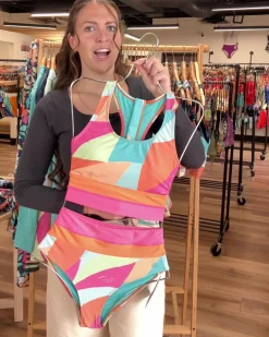 Best Colorblock Bottom Swim Bottoms