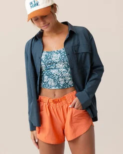 New Base Camp Button Up Outerwear|Tops