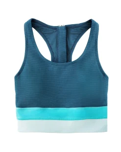 New Cut Back Crop Swim Tops