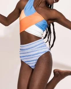 Best Patchwork Crop Swim Tops