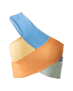 Best Patchwork Crop Swim Tops