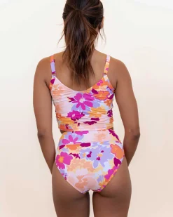 Hot Ruched Midkini Swim Tops