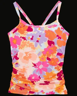 Sale Scoop Neck Tankini Swim Tops