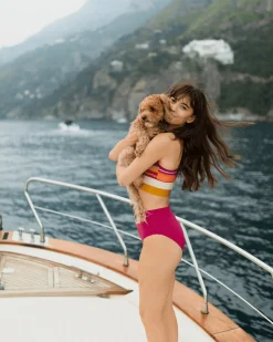 Clearance Yoga Pocket Bottom Swim Bottoms