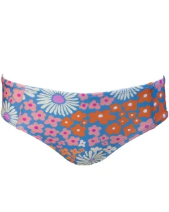 Clearance Floral Waves Bikini Bottom Swim Bottoms