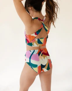 Tied Up Bottom Swim Bottoms