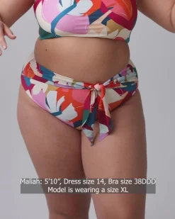 Tied Up Bottom Swim Bottoms