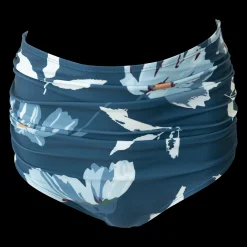 Discount Ruched High Rise Bottom Swim Bottoms