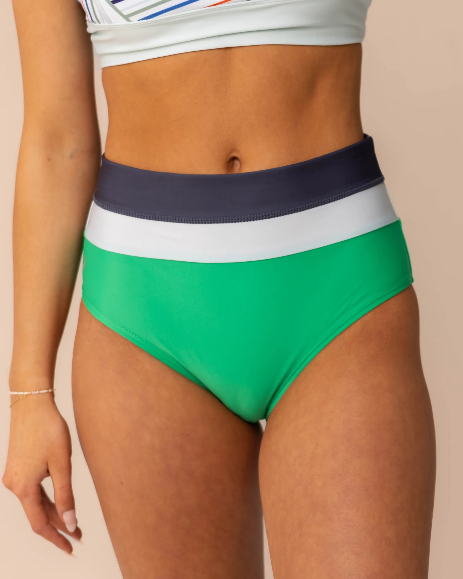 Sale Colorblock Bottom Swim Bottoms