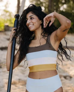 Discount Core Crop Swim Tops