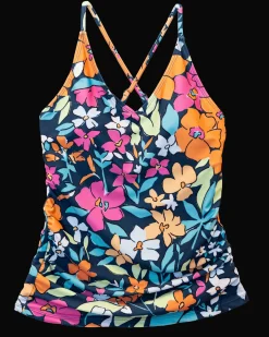 Outlet V-Neck Tankini Swim Tops