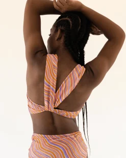 Outlet Switch V Crop Swim Tops