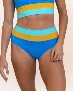 Online Colorblock Bottom Swim Bottoms