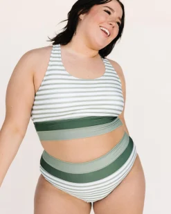 Outlet Colorblock Bottom Swim Bottoms