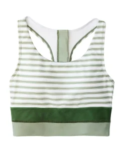 Online Cut Back Crop Swim Tops