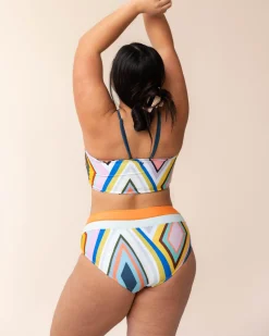 Outlet Colorblock Bottom Swim Bottoms