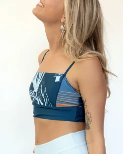 Sale Surf Crop Swim Tops