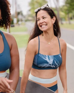 Sale Surf Crop Swim Tops