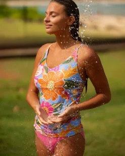 Outlet V-Neck Tankini Swim Tops