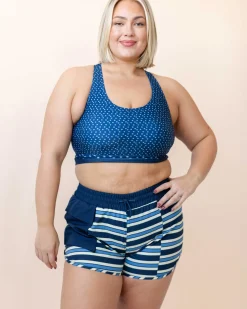 Monica Stripe Expedition Short Sun Protection