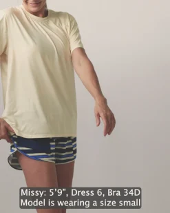 Monica Stripe Expedition Short Sun Protection