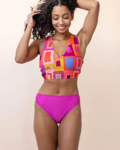 Discount Moroccan Reversible High Leg Bottom Swim Bottoms