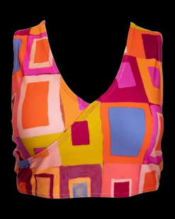 Sale Moroccan Switch V Crop Swim Tops